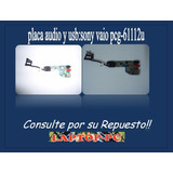 Placa Audio Y Usb Sony Vaio Pcg--61112u