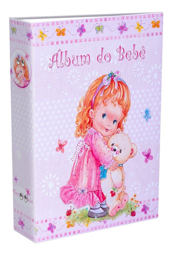 Livro Do Bebê Com Diário E Memo P/ Descriçao 15x21/104 Fotos