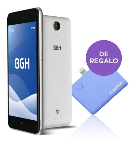 Celular Liberado Bgh Joy 303 Gris + Bateria De Regalo 12cts