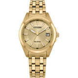 Reloj Citizen Eco-drive Classic Peyten Para Mujer En Acero I