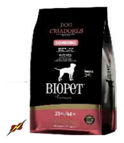 Alimento Biopet Cordero Perro Adulto 20kg, 24% Proteinas