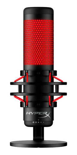 Microfono Hyperx Condensador Gamer Quadcast Streaming Usb