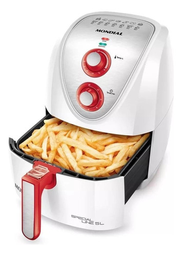 Fritadeira Special Line Mondial Afn-51-wr 5l - Branca 220v