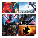 Kit 3 Quadros Placas Decorativas Herois Homem Aranha 1