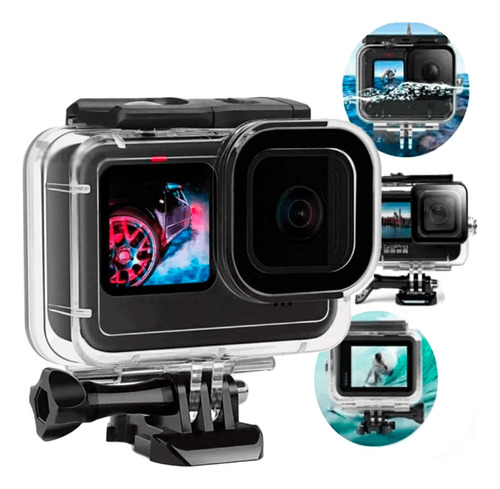 Gopro Estanque Caixa Case Hero 9 10 11 12 Prova D'água