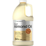 Aceite De Almendras Dulces Horbaach 64 Fl Oz Para Piel Y Cab