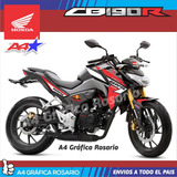 Honda Cb190r Kit Calcos Repsol - Envios