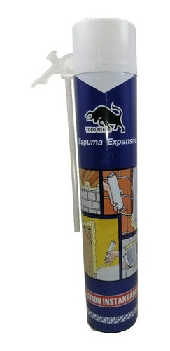 Pack 12 Espumas Expansiva Poliuretano 750 Ml Toro Negro