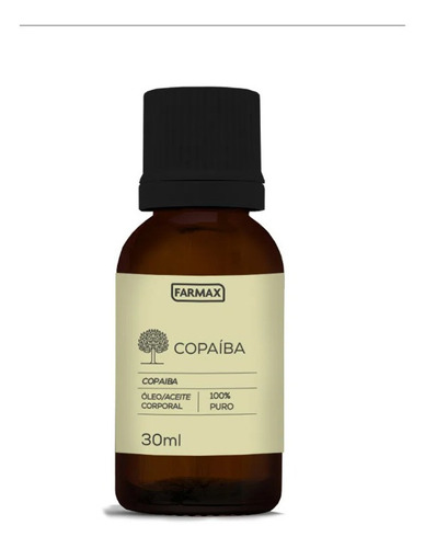 Óleo De Copaíba 30ml - Farmax