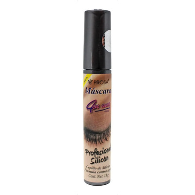 Máscara De Pestañas Prosa Profesional Silicón Waterproof Color Negro | MercadoLibre