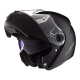 Casco Moto Rebatible Ls2 370 Easy Negro Mate Doble Visor