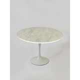 Mesa Redonda Tulip Marmol Carrara 100 Cm - Eero Saarinen