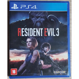 Jogo Resident Evil 3 Remake Ps4 Midia Fisica Usado