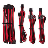 Kit De Cables Premium Atx 24-pin Eps12v Corsair Rojo Mix