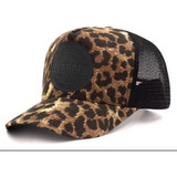 Gorra  Trucker Gabardina Animal Print Jaguar Brown Eva Rain®