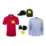 Set 2 Camisa, 1 Polo, 1 Gorra, 1 Cubrebocas Con Logo Bordado