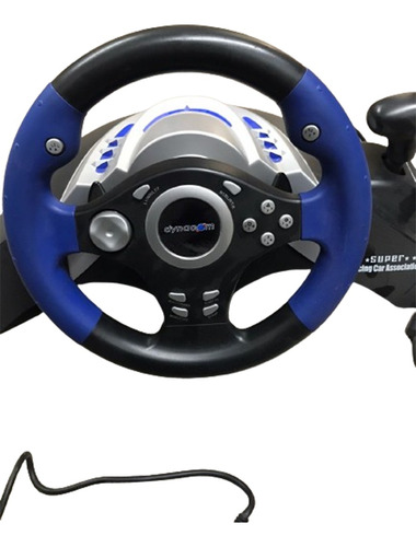 Volante + Pedal Pc / Xbox/ Ps2 Dynacom