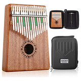 Kalimba Gecko Thumb Piano De 17 Teclas, Mini Piano De D...