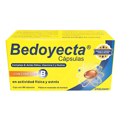 Bedoyecta Capsulas Grossman Original - 1 Caja 30 Capsulas | Envío gratis