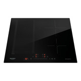 Cooktop De Indução 4 Bocas Zona Flexível Dako Diplomata 220v Cor Preto