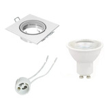 Spot Cuadrado Osram C/lamp Led 220v Philips =50w L.calida 