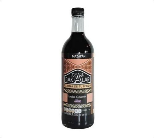 Jarabe Saborizante Mazapán De Cacahuate 750ml