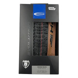 Pneu Schwalbe Racing Ralph 29x2,25 Addix Evo Super Race Cor Preto Com Marrom