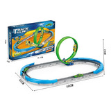 Pista De Carrinho Infantil Looping Top Speed Tipo Hotwheels Cor Amarelo