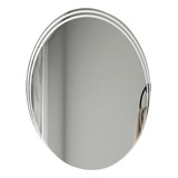 Espejo Ovalado Zahara Color Del Marco Gris