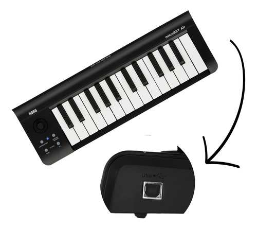 Teclado Controlador Korg Microkey 25 Mini