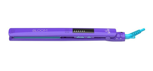 Planchita De Pelo Gama Elegance Led Bloom Violeta Bpv Ml