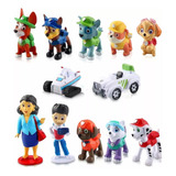 Figuras Patrulla Canina Chase Skye Marshall 12pcs + Regalo