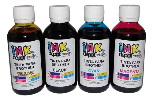 4 X 250 Tinta Premium Compatible Con Impresoras Brother T520