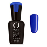 Color Gel Esmalte Uñas By Organic Nails Color Cobalt #128