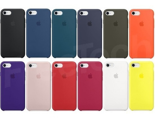 Silicon Caseo Para iPhone X Difrentes Colores