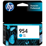 Cartucho De Tinta Hp 954 Cian Original (l0s50al)