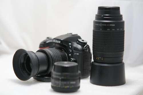  Nikon D7100 + 2 Lentes 55 Mil Disparos