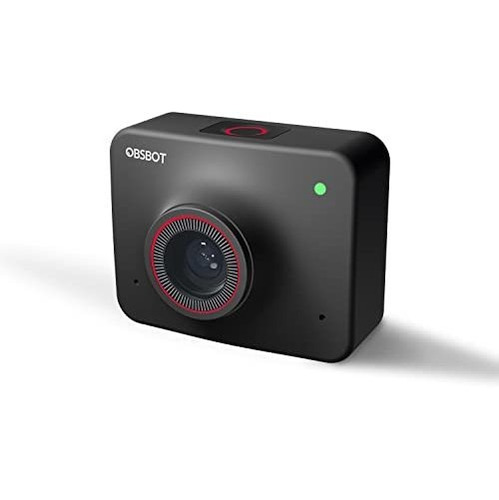 Webcam Obsbot 4k Enfoque Automático Micrófono Negro