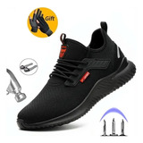 Zapatos De Seguridad Fibra Kevlar Acero Ligero Tenis Unisex