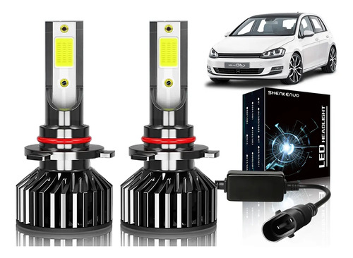 20000lm,- Kit De Faros Delanteros Led 9012 Luz Alta Y Baja