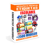 Kit Imprimible Etiquetas Escolares