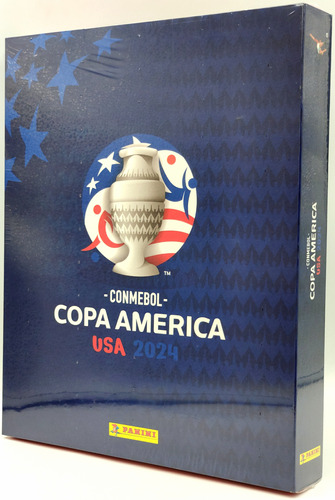 Colección Copa América Usa 2024 Álbum Pasta Dura + 50 Sobres