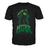 Camisetas Estampadas Hulk Niños Adultos En Algodó