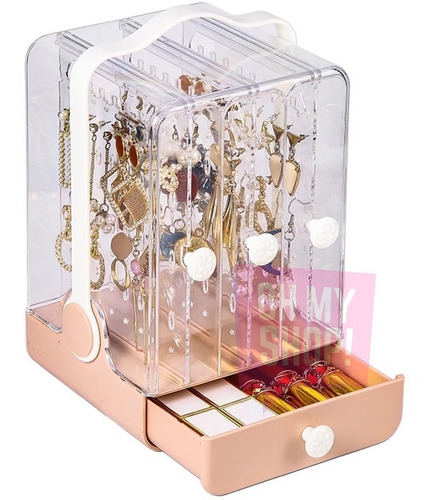 Organizador Bijou Caja Aros Collares Alhajeros Joyas Anillos