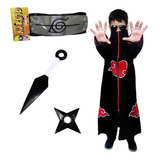 Kit Roupas Naruto Cosplay Barato