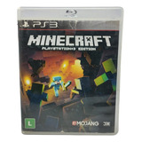Jogo Minecraft Ps3 Edição Do Playstation 3 Original Mf