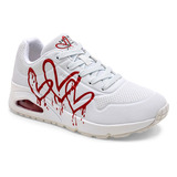 Tenis Dama Urbano Skechers 177980wrd Uno Blanco 123-640 T3