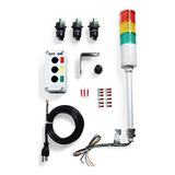 Signaworks Led 3 Light Steady Andon Tower Light Kit - Solo P