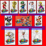 Tarjeta Mario Odyssey Amibo 10 Tarjetas De Enlace De Ropa