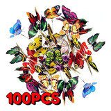 100 Mariposas Decorativas De Jardín De 4 Cm Mariposa 3d